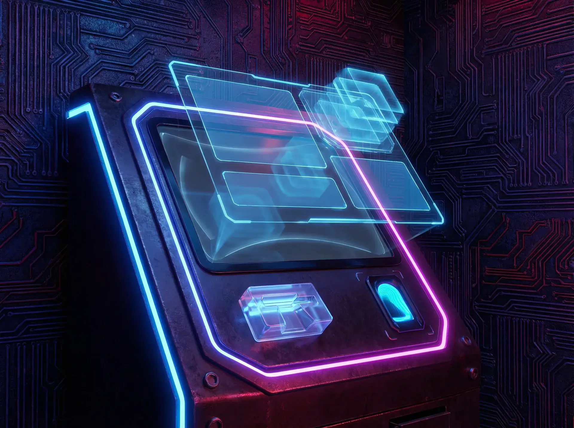 财神棋牌 蓝图居民身份认证面板